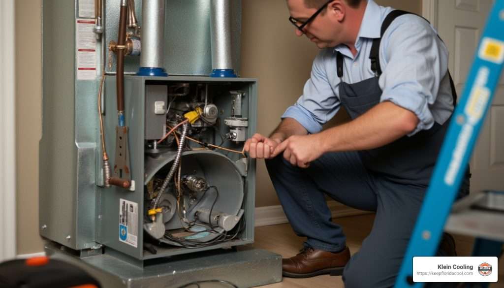 Emergency heating repair