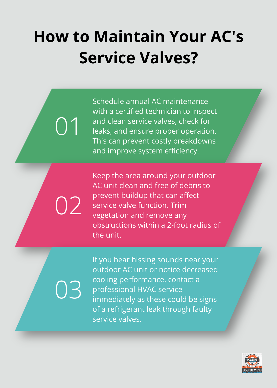 Infographic: How to Maintain Your AC's Service Valves?
