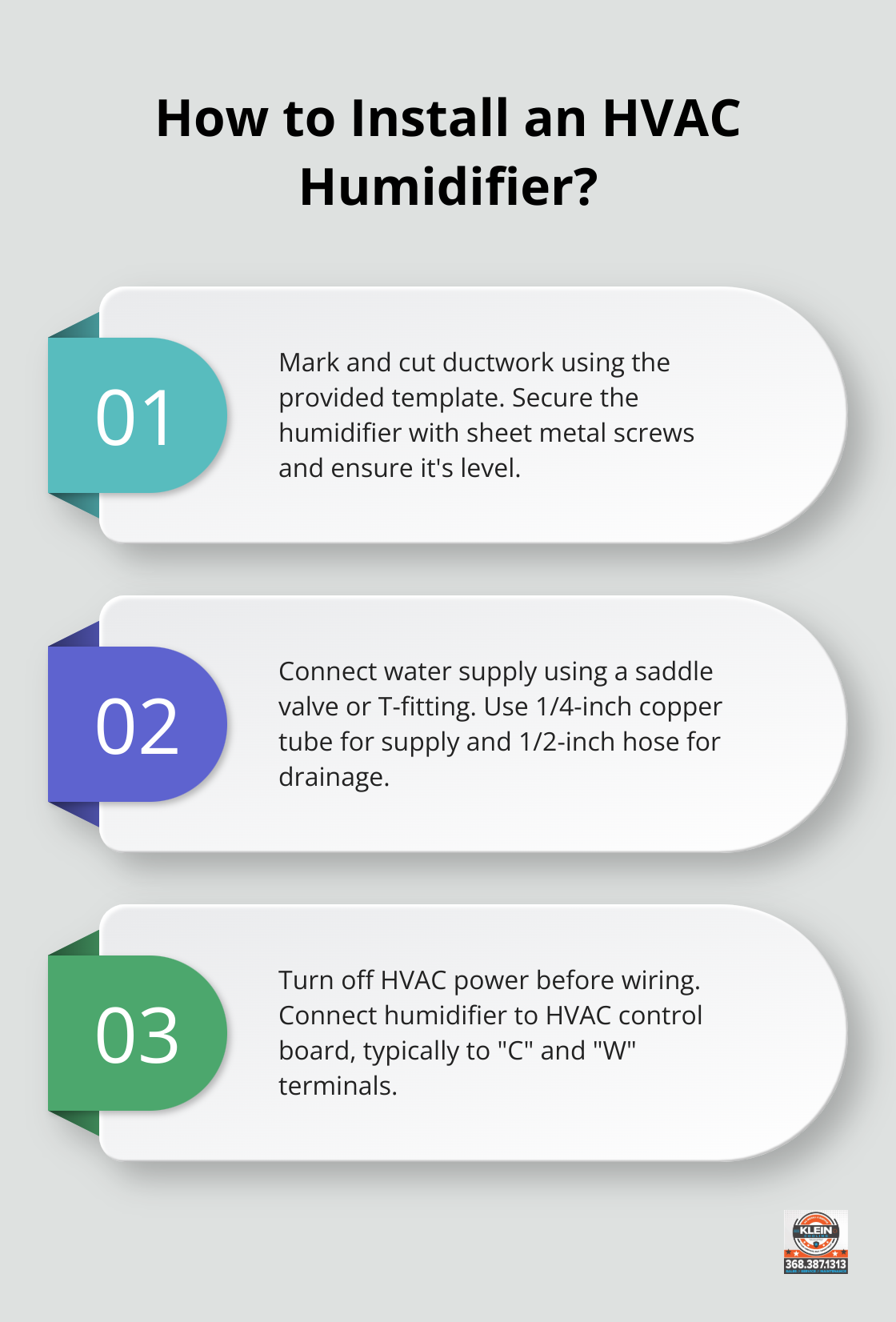 Infographic: How to Install an HVAC Humidifier? - hvac humidifier installation